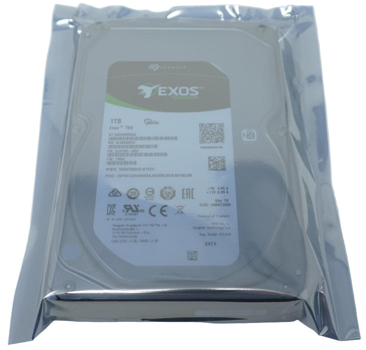ST1000NM000A Seagate 1TB 3.5" SATA  7200RPM 6Gb 256MB Hard Drive