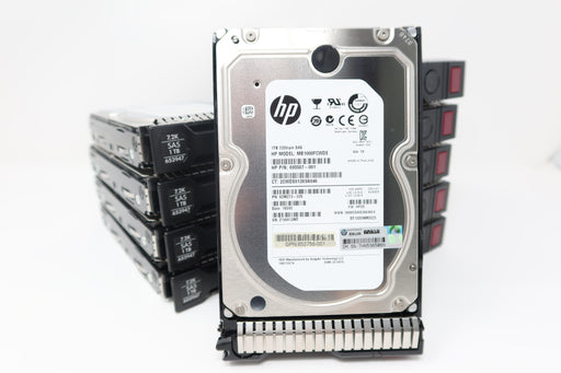 ST1000NM0023, MB1000FCWDE HP 1TB 7.2K 6G SAS 3.5IN (Lot of 5pc)