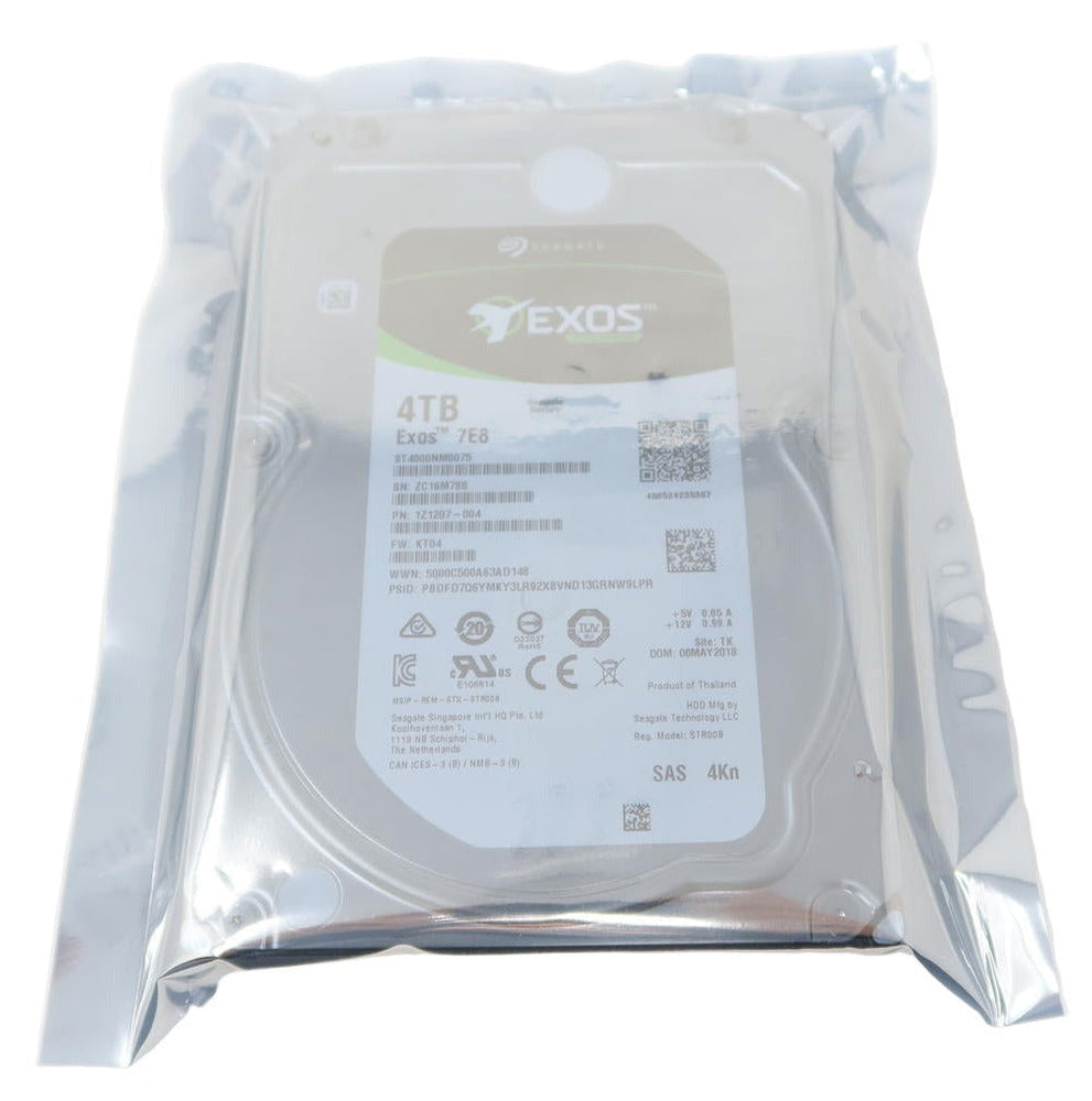 ST4000NM0075 Seagate EXOS 4TB SAS 3.5" 7.2K 12G 4Kn Hard Drive