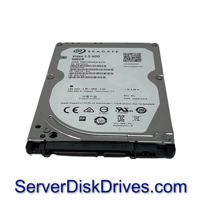 ST500VT000 — Seagate Video 500GB 5.4K 3Gb/s 16MB 2.5" SATA Hard D