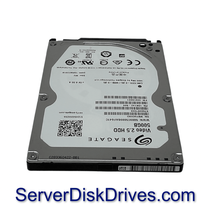 ST500VT000 — Seagate Video 500GB 5.4K 3Gb/s 16MB 2.5" SATA Hard D