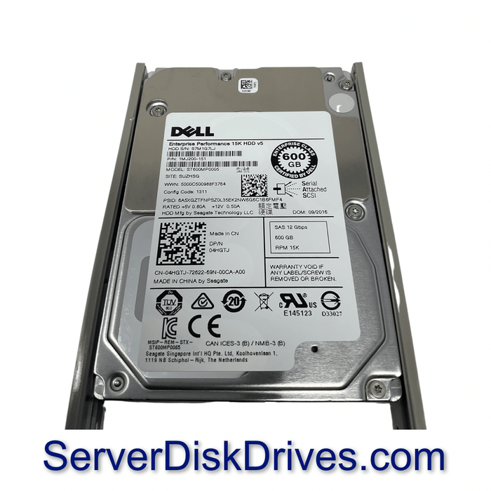 ST600MP0005 — Dell 600GB SAS 15k 2.5" 12G Hard Drive 4HGTJ