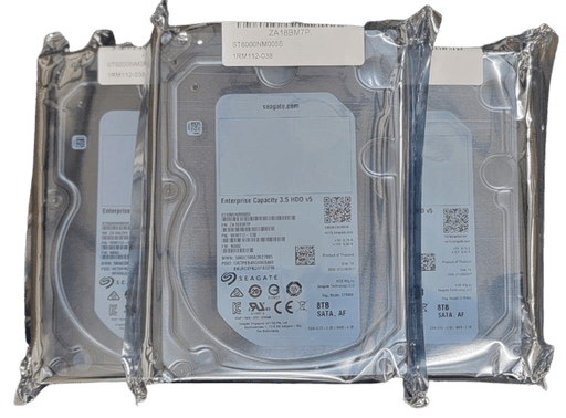 ST8000NM0055 (Lot of 3) Seagate 8TB SATA 7.2K 6G 3.5" Hard Drives