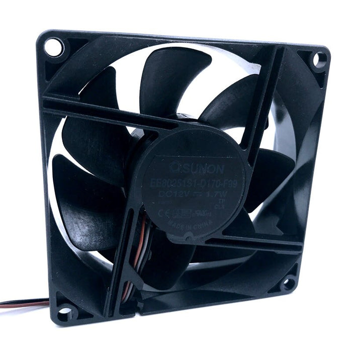 SUNON EE80251S1-D170-F99 80x80x25mm 12V DC Axial Cooling Fan