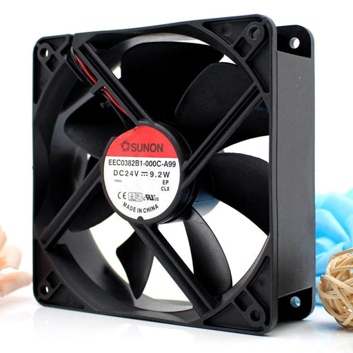 SUNON EEC0382B1-000C-A99 120x120x38mm 24V DC Axial Cooling Fan
