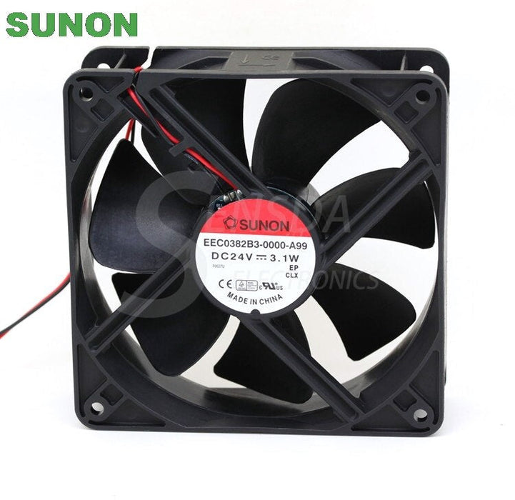 SUNON EEC0382B3-0000-A99 120x120x38mm 24V DC Axial Cooling Fan