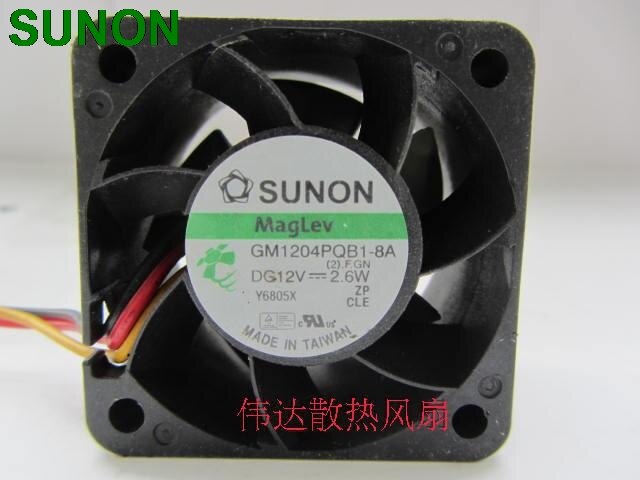 SUNON GM1204PQB1-8A 40x40x28mm 12V DC Axial Cooling Fan