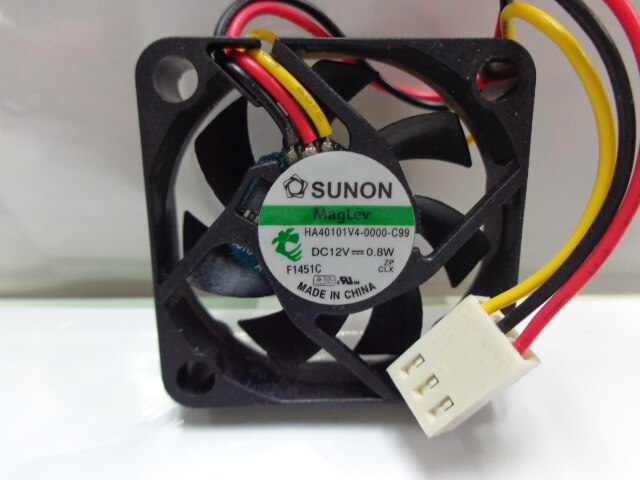 SUNON HA40101V4-0000-c99 40x40x10mm 12V DC Axial Cooling Fan