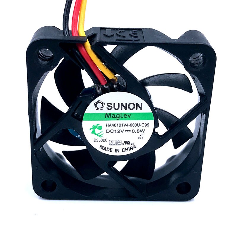 SUNON HA40101V4-000U-C99 40x40x10mm 12V DC Axial Cooling Fan
