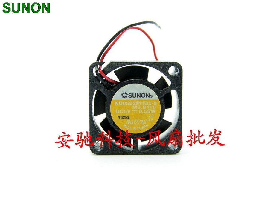 SUNON KD0502PHB2-8 25x25x10mm 5V DC Axial Cooling Fan