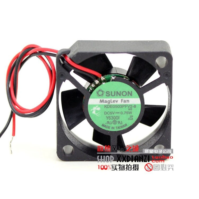 SUNON KDE0503PFV2-8 30x30x10mm 5V DC Axial Cooling Fan