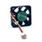 SUNON KDE1204PFV3 40x40x10mm 12V DC Axial Cooling Fan