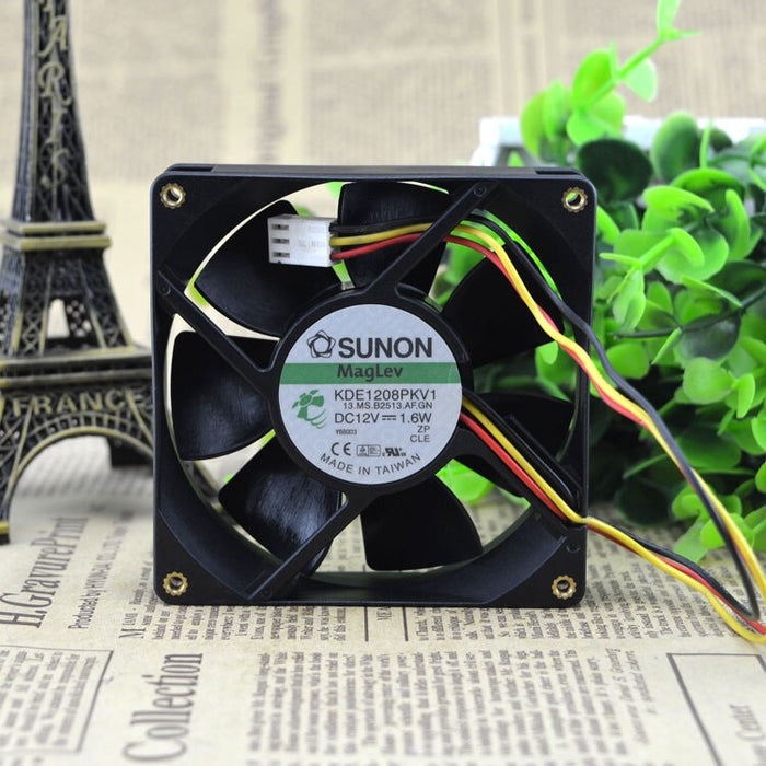 SUNON KDE1208PKV3 80x80x20mm 12V DC Axial Cooling Fan