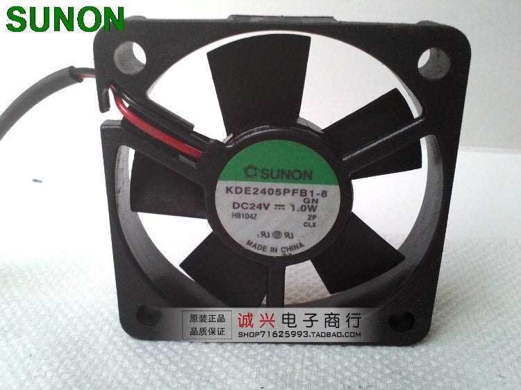 SUNON KDE2405PFB1-8 50x50x10mm 24V DC Axial Cooling Fan