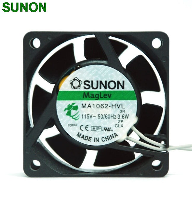 SUNON MA1062-HVL 60x60x25mm 115V AC Axial Cooling Fan
