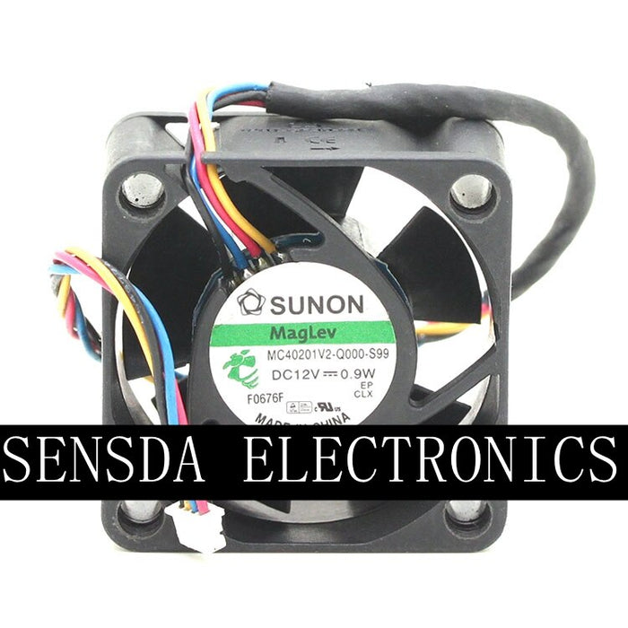 SUNON MC40201V2-Q000-S99 40x40x20mm 12V DC Axial Cooling Fan