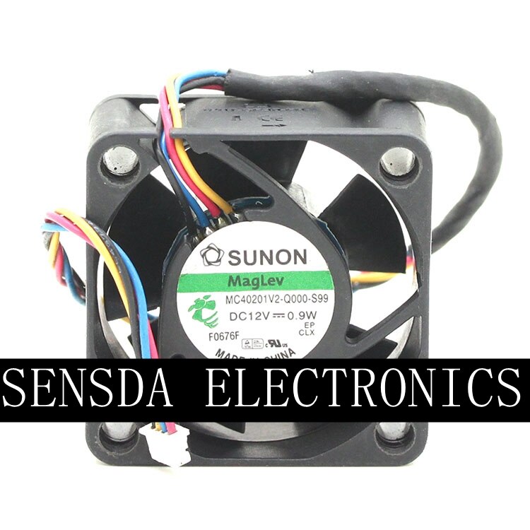 SUNON MC40201V2-Q000-S99 40x40x20mm 12V DC Axial Cooling Fan