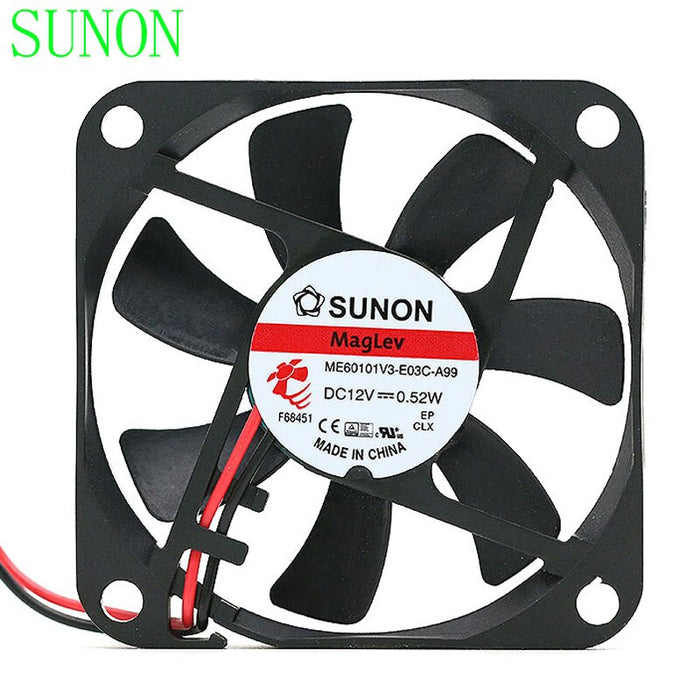 SUNON ME60101V3-E03C-A99 60x60x10mm 12V DC Axial Cooling Fan