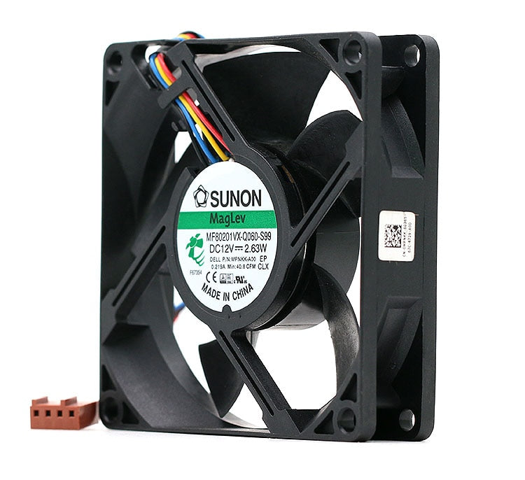 SUNON MF80201VX-Q060-S99 80x80x20mm 80201V DC 0.219A Axial Cooling Fan