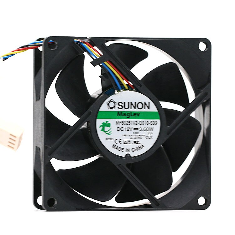 SUNON MF80251V2-Q010-S99 80x80x25mm 12V DC Axial Cooling Fan