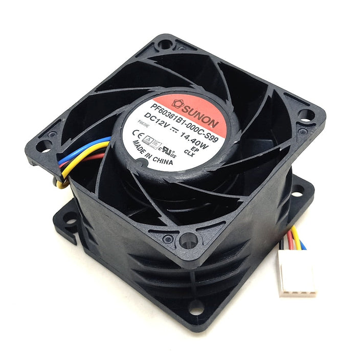 SUNON PF60381B1-000C-S99 60x60x38mm 12V DC Axial Cooling Fan
