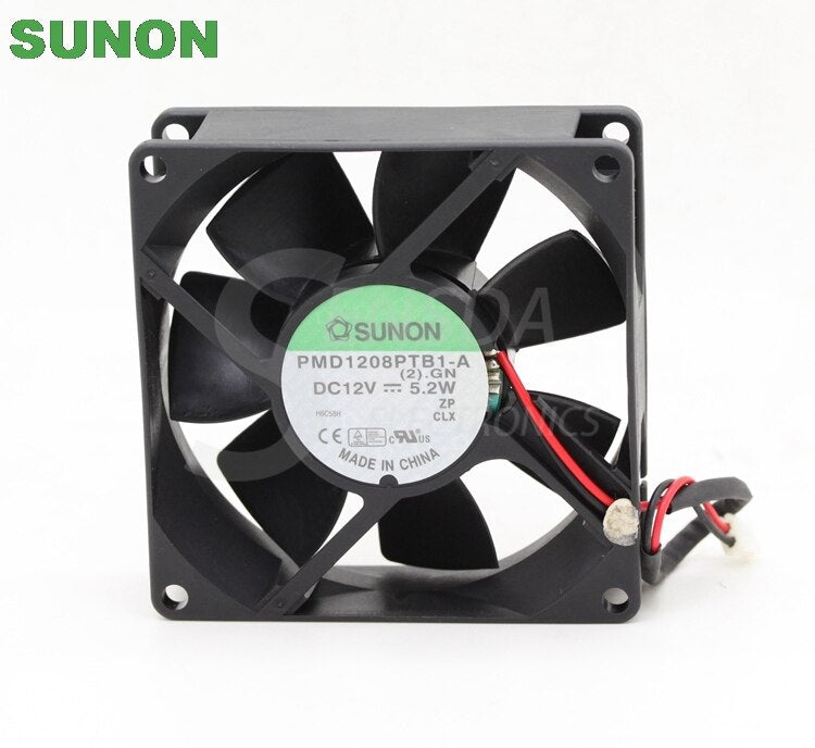 SUNON PMD1208PTB1-A 80x80x25mm 12V DC Axial Cooling Fan
