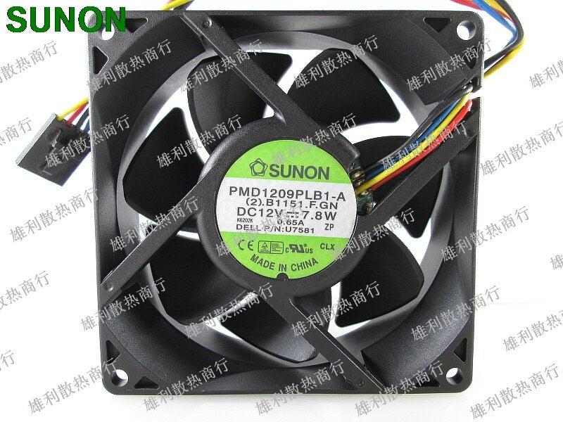SUNON PMD1209PLB1-A 90x90x32mm 12V DC Axial Cooling Fan