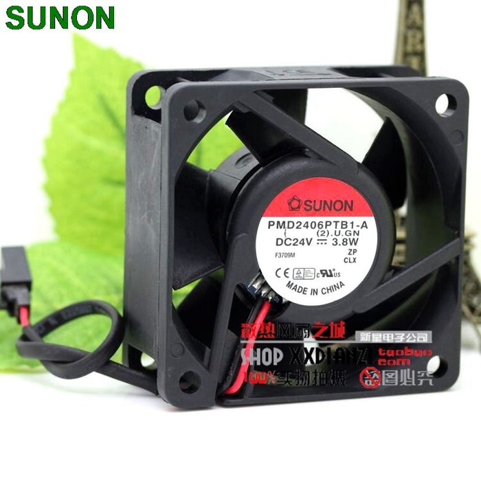 SUNON PMD2406PTB1-A 60x60x25mm 24V DC Axial Cooling Fan