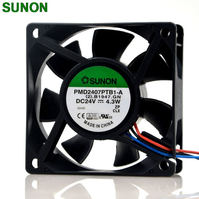 SUNON PMD2407PTB1-A 70x70x25mm 24V DC Axial Cooling Fan
