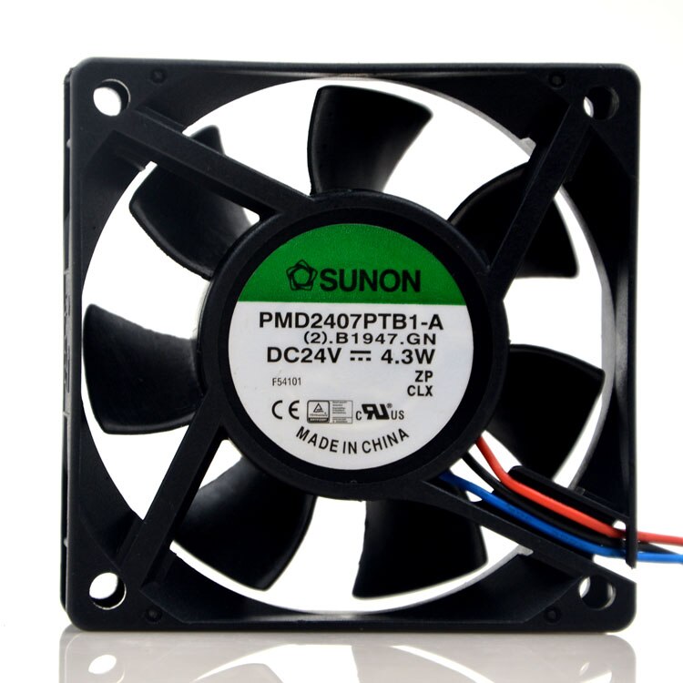 SUNON PMD2407PTB1-A 70x70x25mm 24V DC Axial Cooling Fan