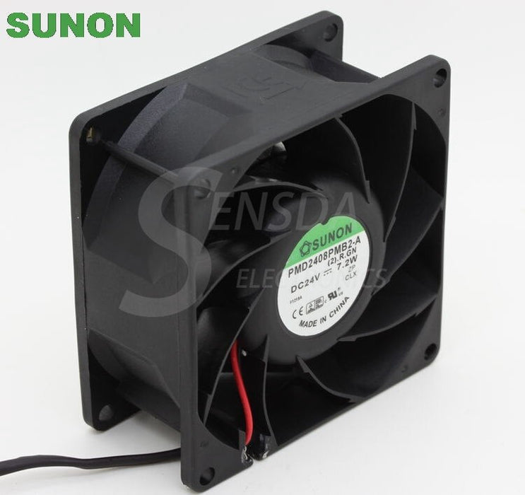 SUNON PMD2408PMB2-A 80x80x38mm 24V DC Axial Cooling Fan