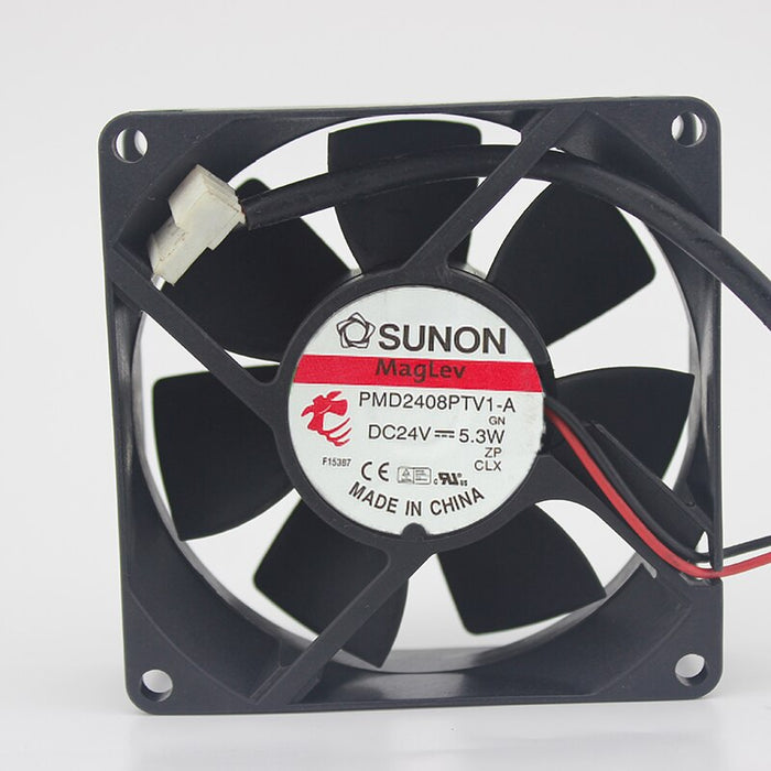 SUNON PMD2408PTV1-A 80x80x25mm 24V DC Axial Cooling Fan