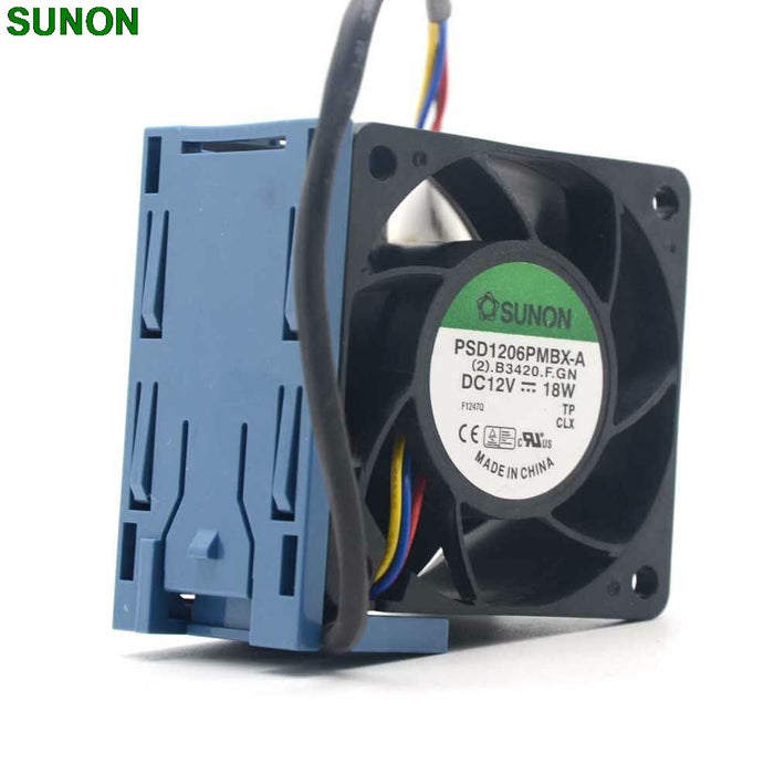 SUNON PSD1206PMBX-A 60x60x38mm 12V DC Axial Cooling Fan