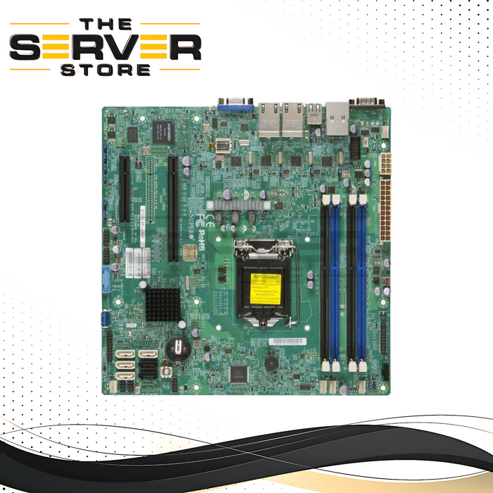 SUPERMICRO LGA1150 E3-1200 v3/v4 MicroATX Mothreboard (X10SLM-LN4F)