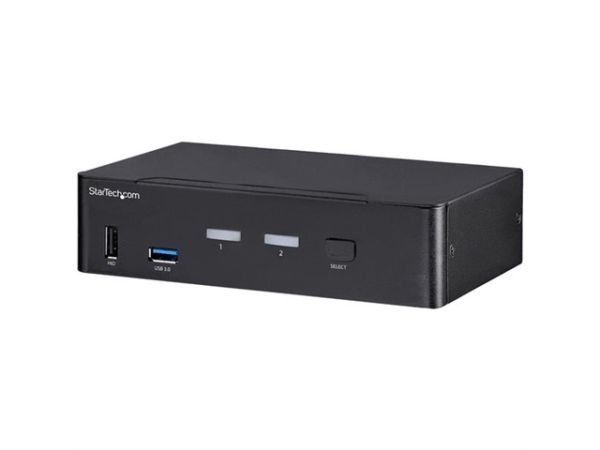 SV231DPU34K - Startech 2 Port Displayport Kvm Switch W/Usb Hub Hotkey/Push Button Switching - 3840 X