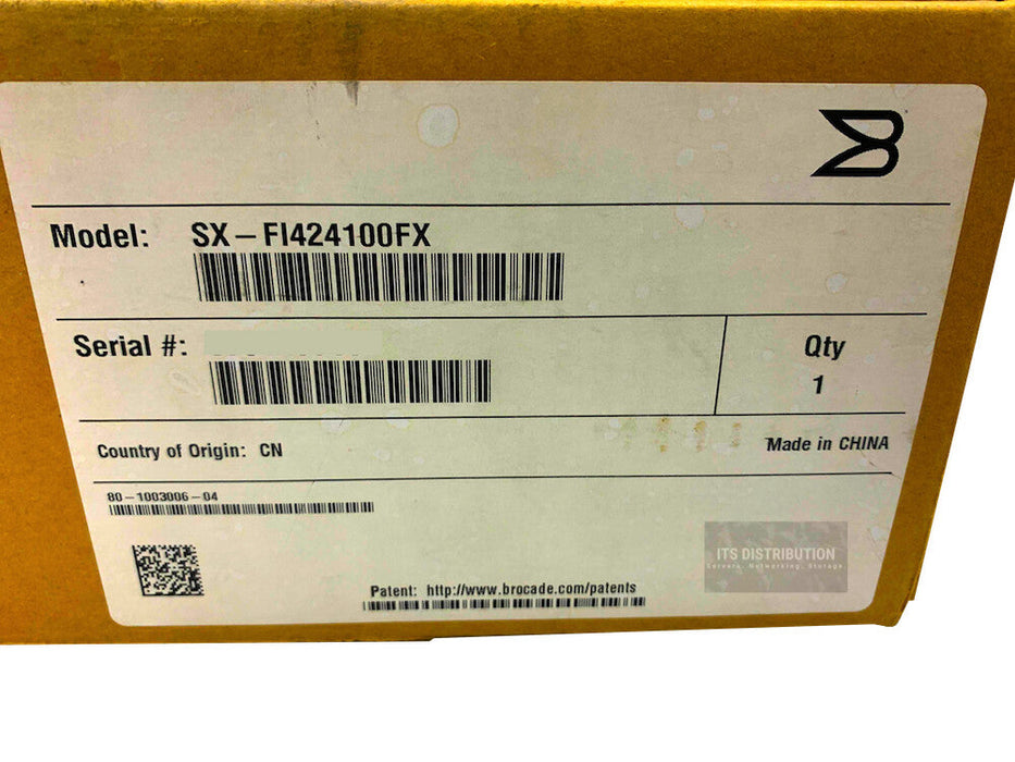 SX-FI424100FX I Brocade Foundry FastIron SX/SuperX Modular Series Bundle NEW