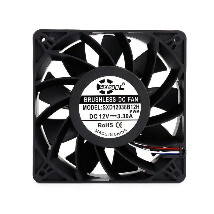 SXD12038B12H 120x120x38mm 12V DC 3.3A Axial Cooling Fan