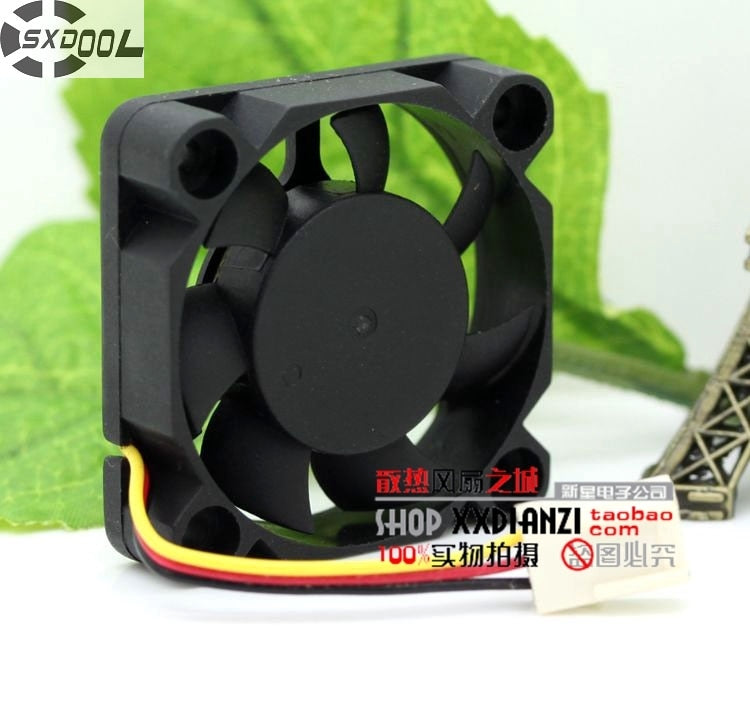 SXDOOL 1XP-11-DVI 12V DC 40x40x10mm Brushless Cooling Fan