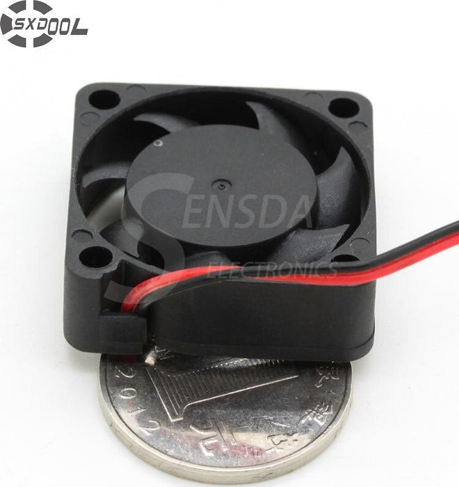 SXDOOL 3010L12C 12V DC 30x30x10mm Brushless Cooling Fan