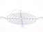 SXDOOL 80mm Fan Grill Cover Metal Guard / Safety Shield