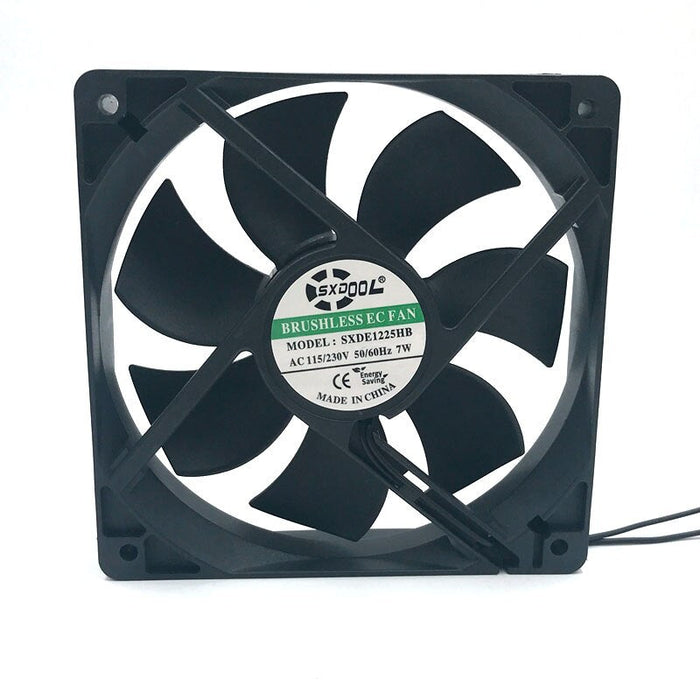 SXDOOL EC Axial Fan 120x120x25mm AC 110/115/220/230V 7W
