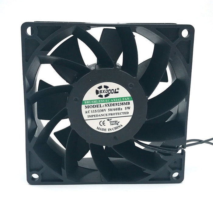 SXDOOL EC Axial Fan 92x92x38mm AC 110/115/220/230V 5W
