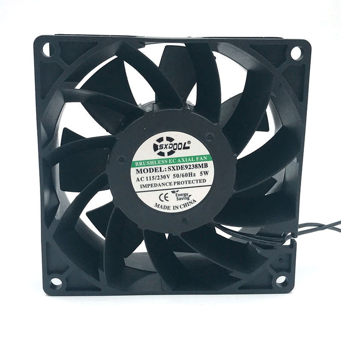 SXDOOL EC Axial Fan 92x92x38mm AC 110/115/220/230V 5W