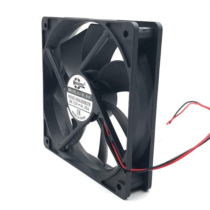 SXDOOL SXD12025B12M 12V DC 120x120x25mm Brushless Cooling Fan