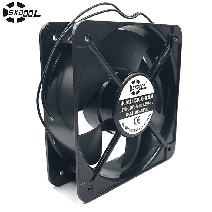 SXDOOL SXD20060B2LM 230V AC 200x200x60mm AC Axial Cooling