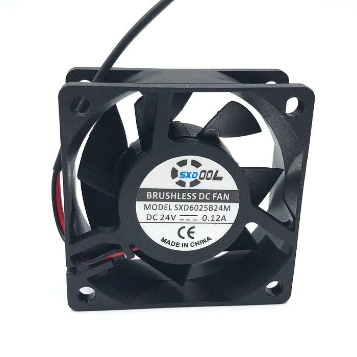 SXDOOL SXD6025B24M 24V DC 60x60x25mm Brushless Cooling Fan