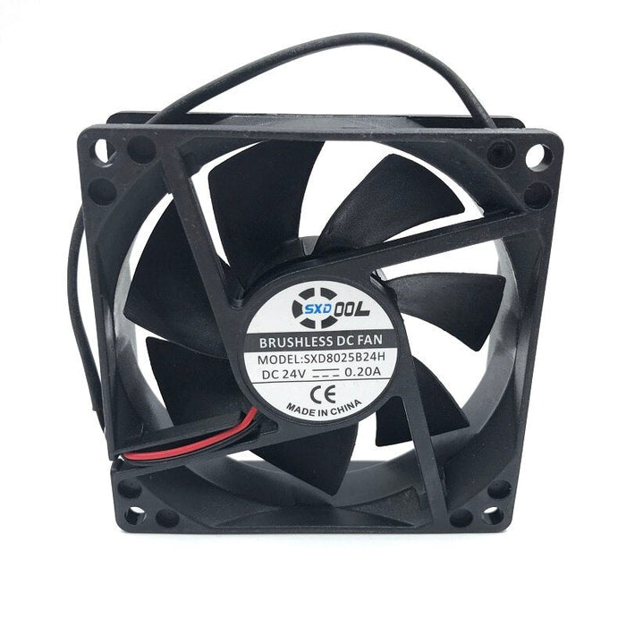 SXDOOL SXD8025B24H 24V DC 80x80x25mm Brushless Cooling Fan