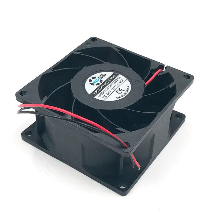 SXDOOL SXD8038B24H 24V DC 80x80x38mm Brushless Cooling Fan