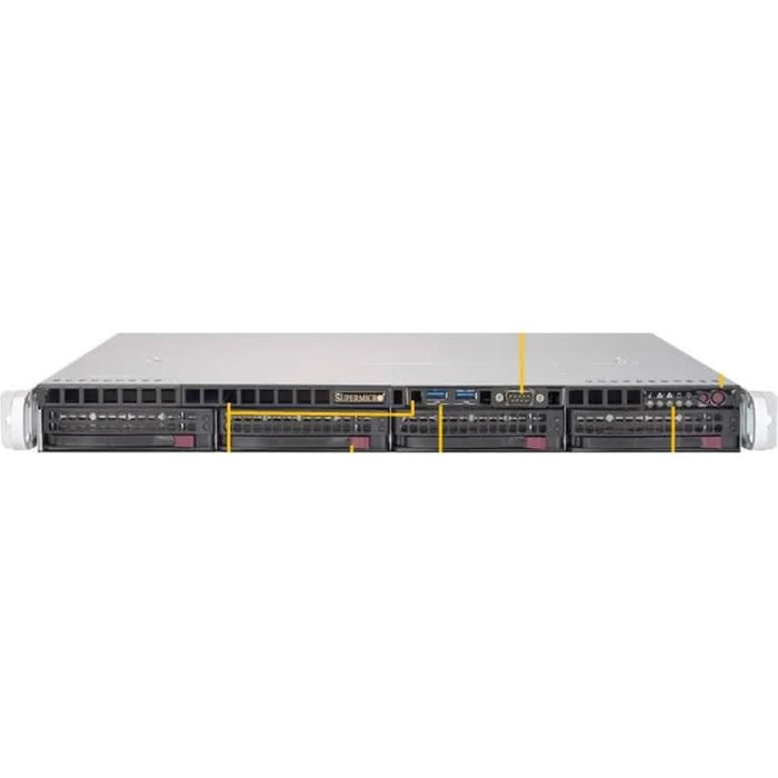 Supermicro SuperServer SYS-5019P-MTR 1U Rackmount Server Barebone System