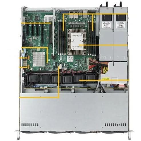 Supermicro SuperServer SYS-5019P-MTR 1U Rackmount Server Barebone System